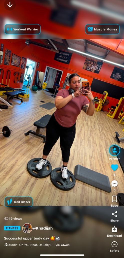 Active Plays Feed - @Khadijah